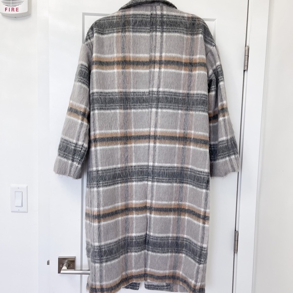 Plaid coat - Picture 4 of 4